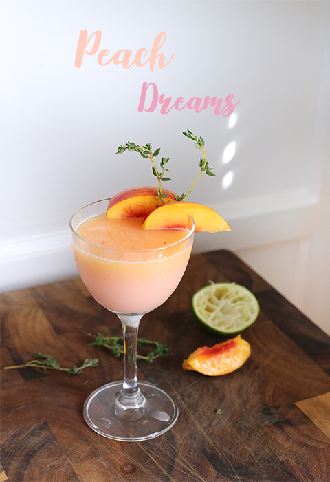 Peach Dreams Cocktail 