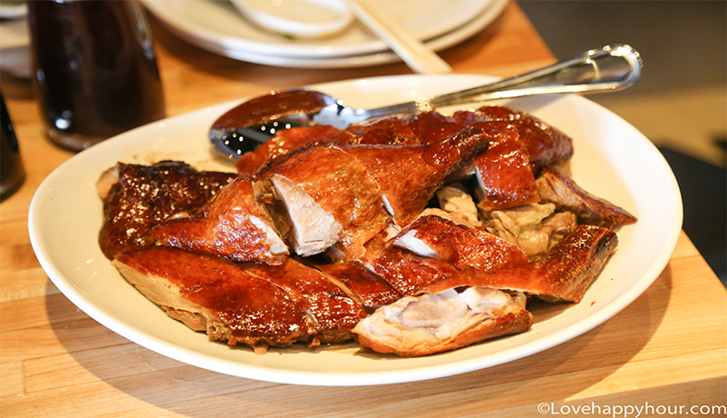 Roasted Duck at Triple 8 China Bar and Grill in DTLA
