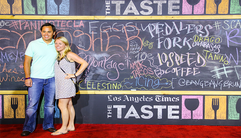 L.A. Times The Taste at Pararmount Picture Studios 2015.