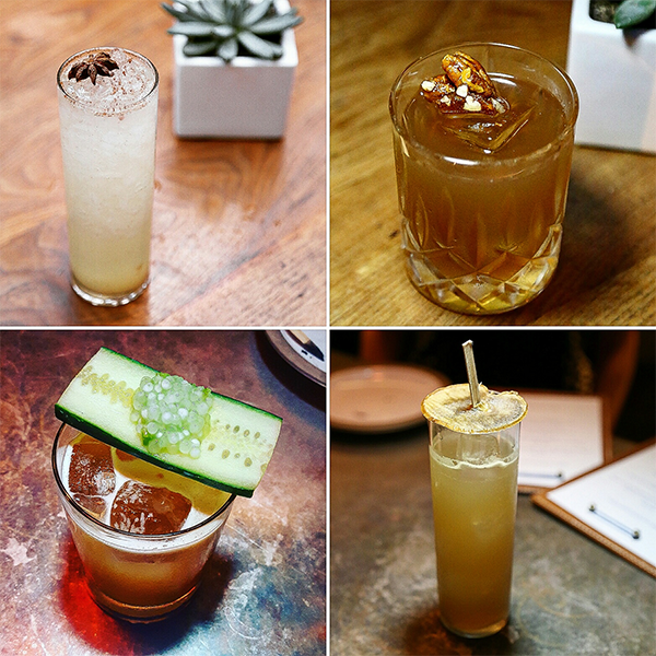 Fall Cocktails at Hinoki and the Bird in Los Angeles. 