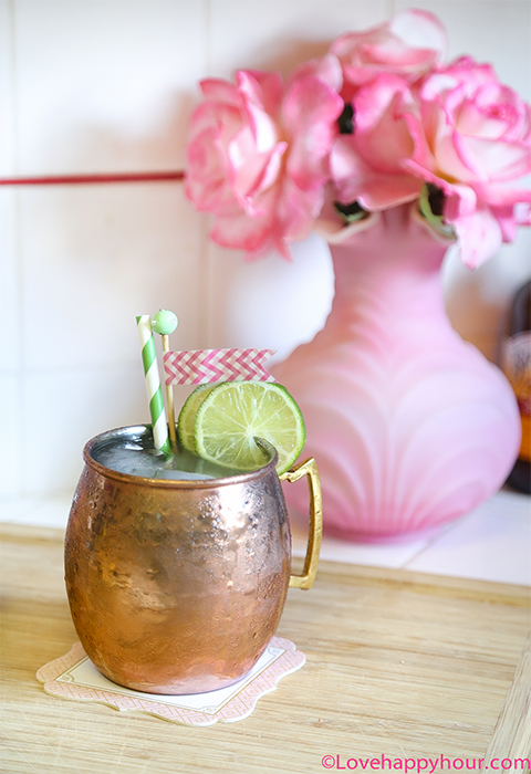 Great Gatsby Cocktail: The Millionaire Mule (a Skinny Moscow Mule Recipe)